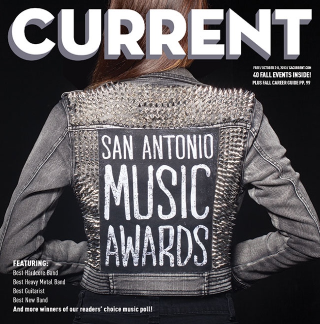 Magazine cover of the San Antonio Current