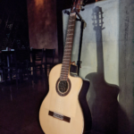 a photo of Adam's guitar